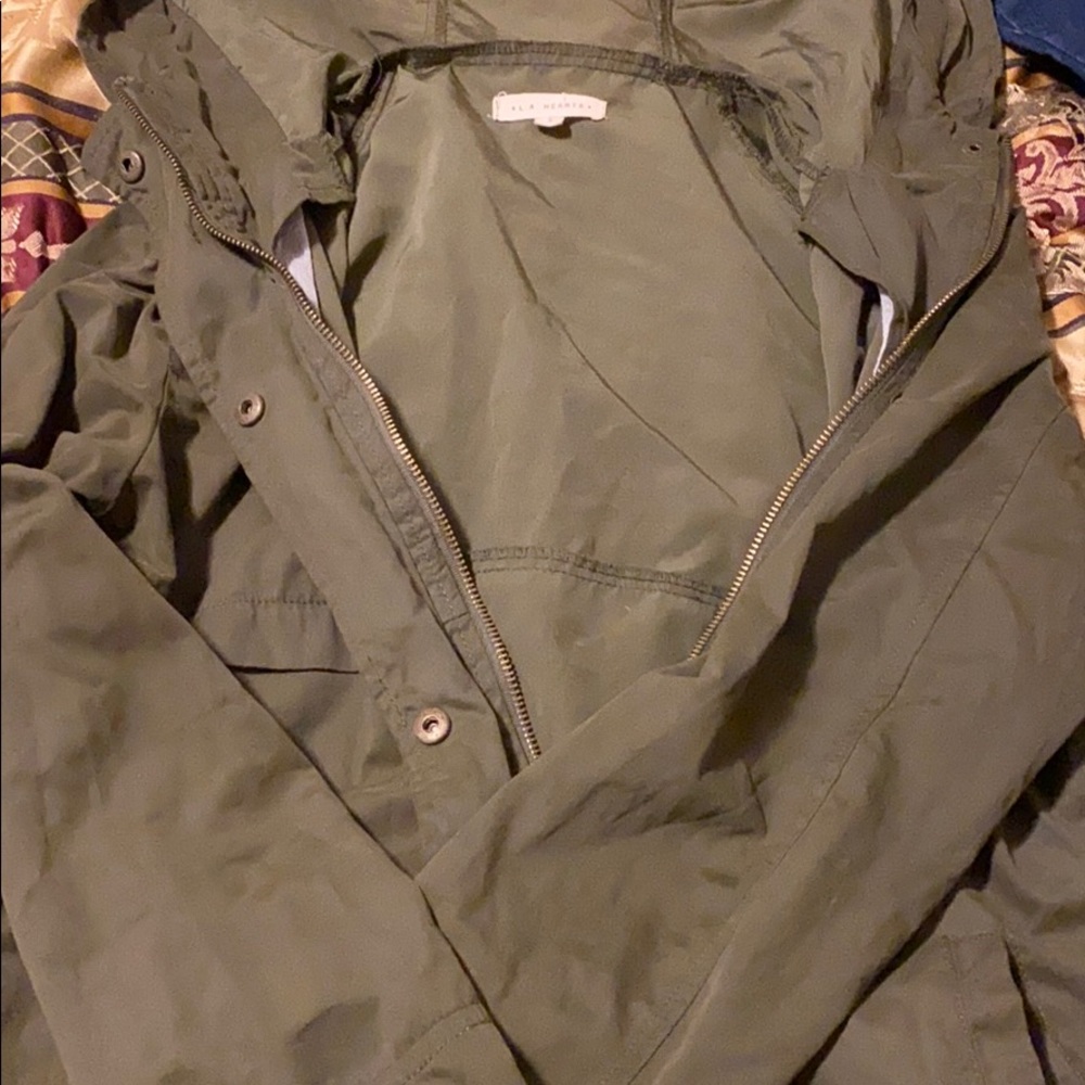 Olive green jacket